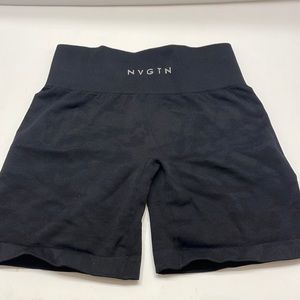 NVGTN - Camo Black Shorts